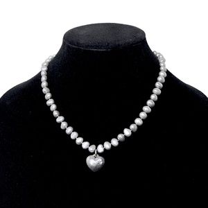 Simon Sebbag Necklace Sterling Silver Pendant Gray